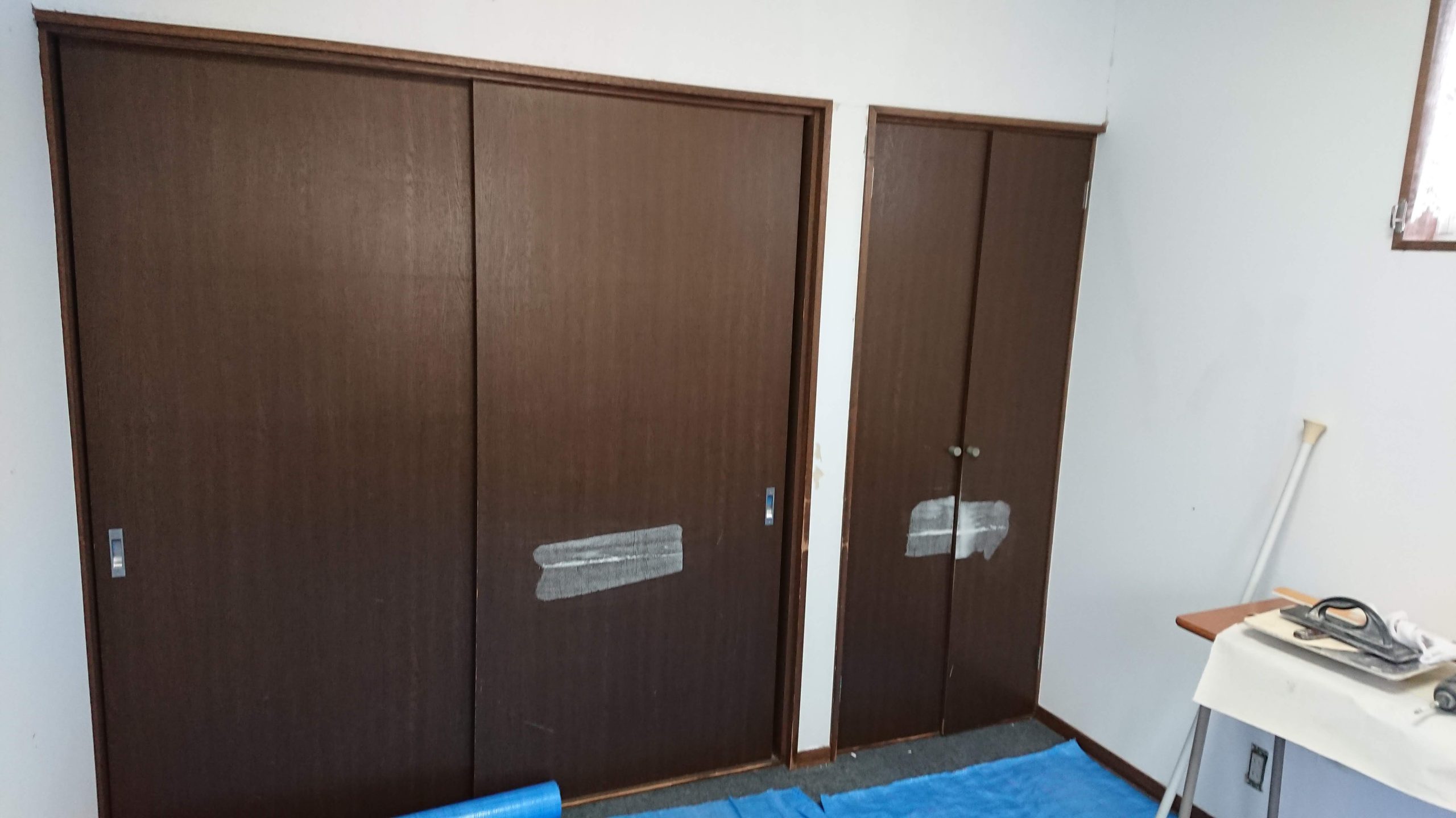 クロス・建具化粧シート施工